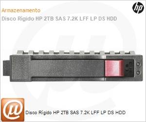 833926-B21 - Unidade de Disco Rgido (HD) 2TB HPE SAS 12G Business Critical 7.2K LFF LP 1 Ano de Garantia Multi Vendor HDD