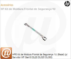867998-B21 - Kit HPE Bezel de Segurança para Servidores 1U ISS