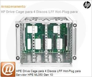 874566-B21 - ML350 HPE Gen10 4LFF Hot Plug Drive Backplane Cage Kit