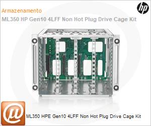 874567-B21 - ML350 HPE Gen10 4LFF Non Hot Plug Drive Cage Kit