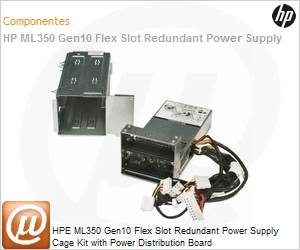 874571-B21 - HPE ML350 Gen10 Flex Slot Redundant Power Supply Cage Kit with Power Distribution Board