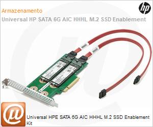 878783-B21 - Universal HPE SATA 6G AIC HHHL M.2 SSD Enablement Kit