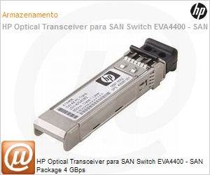 A7446B - HP Optical Transceiver para SAN Switch EVA4400 - SAN Package 4 GBps