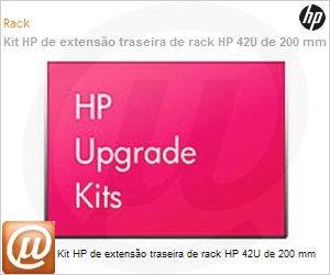 AF036A - Kit HP de extenso traseira de rack HP 42U de 200 mm