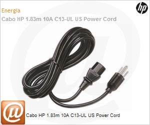 AF556A - Cabo HP 1.83m 10A C13-UL US Power Cord