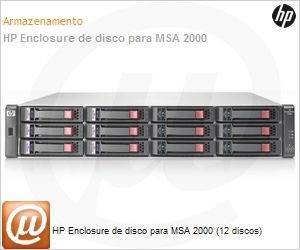 AJ750A - HP Enclosure de disco para MSA 2000 (12 discos)