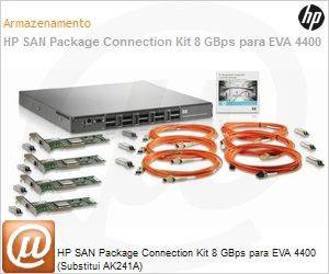 AK241B - HP SAN Package Connection Kit 8 GBps para EVA 4400 (Substitui AK241A)
