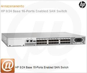 AM868A - HP 8/24 Base 16-Ports Enabled SAN Switch