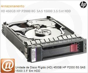AP859A - Unidade de Disco Rgido (HD) 450GB HP P2000 6G SAS 15000 3.5" Ent HDD