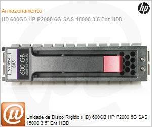 AP860A - Unidade de Disco Rgido (HD) 600GB HP P2000 6G SAS 15000 3.5" Ent HDD