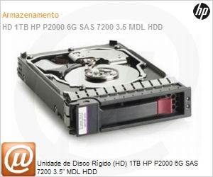 AP861A - Unidade de Disco Rgido (HD) 1TB HP P2000 6G SAS 7200 3.5" MDL HDD