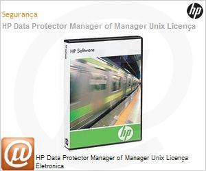 B6956AAE - HP Data Protector Manager of Manager Unix Licena Eletronica