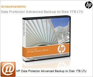 B7038AAE - HP Data Protector Advanced Backup to Disk 1TB LTU