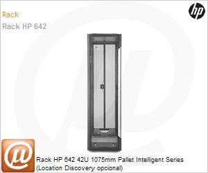 BW903A - Rack HP 642 42U 1075mm Pallet Intelligent Series (Location Discovery opcional)