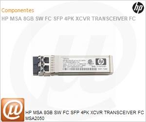 C8R23B - HP MSA 8GB SW FC SFP 4PK XCVR TRANSCEIVER FC MSA2050