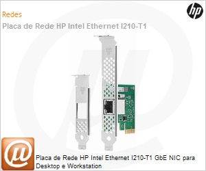 E0X95AA - Placa de Rede HP Intel Ethernet I210-T1 GbE NIC para Desktop e Workstation