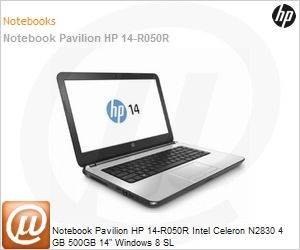 F4J32LA - Notebook Pavilion HP 14-R050R Intel Celeron N2830 4 GB 500GB 14" Windows 8 SL