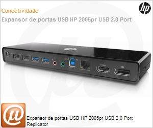 H1L07AA - Expansor de portas USB HP 2005pr USB 2.0 Port Replicator