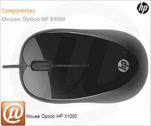 H2C21AA - Mouse ptico HP X1000