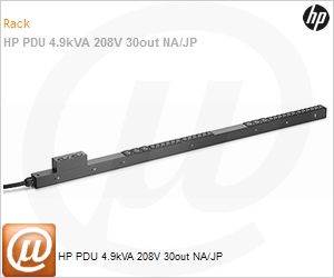 H5M59A - HP PDU 4.9kVA 208V 30out NA/JP