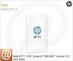 J2X81AA - Tablet HP 7.1 1201 Cortex A7 1GB 8GB 7" Android 4.2.2 (Jelly Bean)