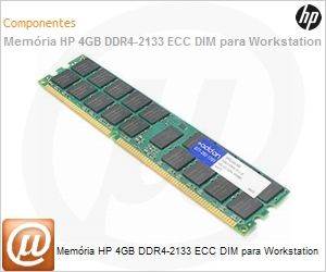 J9P81AA - Memria HP 4GB DDR4-2133 ECC DIM para Workstation