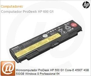 K1K61LA - Desktop-PC ProDesk HP 600 G1 Core-i5 4590T 4GB 500GB Windows 8 Professional 64