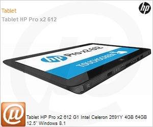 K4K06LT - Tablet HP Pro x2 612 G1 Intel Celeron 2691Y 4GB 64GB 12.5" Windows 8.1