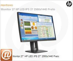K7C09A8 - Monitor 27" HP LED IPS 27" 2560x1440 Preto