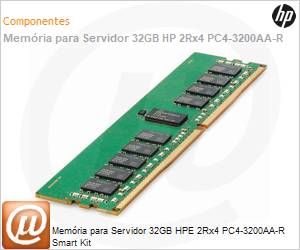 P06033-B21 - Memria para Servidor 32GB HPE 2Rx4 PC4-3200AA-R Smart Kit 