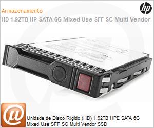 P18436-B21 - Unidade de Disco Rgido (HD) 1.92TB HPE SATA 6G Mixed Use SFF SC Multi Vendor SSD