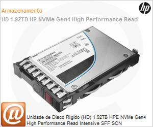 P44572-B21 - Unidade de Disco Rgido (HD) 1.92TB HPE NVMe Gen4 High Performance Read Intensive SFF SCN Self-encrypting FIPS U.3 CM6 SSD