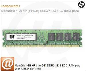 QC852AA - Memria 4GB HP [1x4GB] DDR3-1333 ECC RAM para Workstation HP Z210