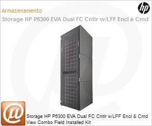 QK746A - Storage HP P6300 EVA Dual FC Cntlr w/LFF Encl & Cmd View Combo Field Installed Kit