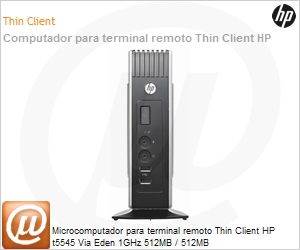 VN134AA - Desktop-PC para terminal remoto Thin Client HP t5545 Via Eden 1GHz 512MB / 512MB