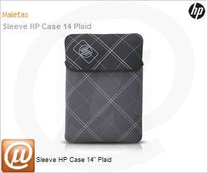 VZ671AA - Sleeve HP Case 14" Plaid