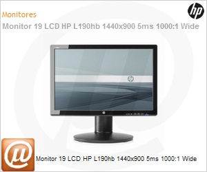 WE128AA - Monitor 19 LCD HP L190hb 1440x900 5ms 1000:1 Wide 