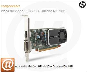 WS093AA - Adaptador Grfico HP NVIDIA Quadro 600 1GB