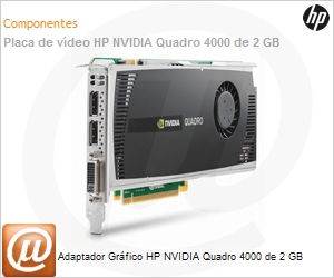 WS095AA - Adaptador Grfico HP NVIDIA Quadro 4000 de 2 GB