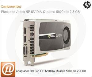 WS096AA - Adaptador Grfico HP NVIDIA Quadro 5000 de 2 5 GB
