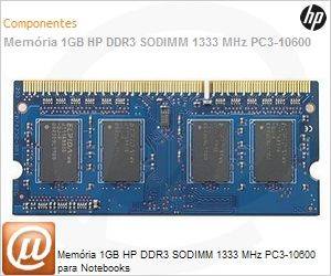 WZ326LA - Memria 1GB HP DDR3 SODIMM 1333 MHz PC3-10600 para Notebooks