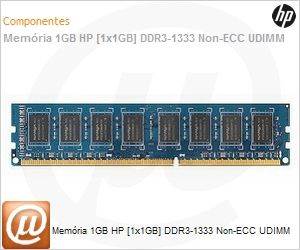 XC497AA - Memria 1GB HP [1x1GB] DDR3-1333 Non-ECC UDIMM