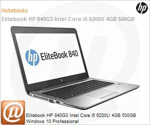 Y4A97LA - Elitebook HP 840G3 Intel Core i5 6200U 4GB 500GB Windows 10 Professional