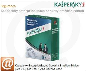 KL4857KAPFS - Kaspersky EnterpriseSpace Security Brazilian Edition [025-049] por User 1 Ano Licena Base 