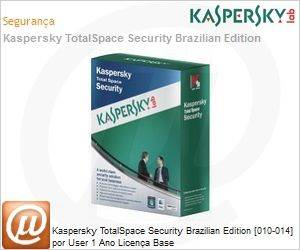 KL4859KAKFS - Kaspersky TotalSpace Security Brazilian Edition [010-014] por User 1 Ano Licena Base 