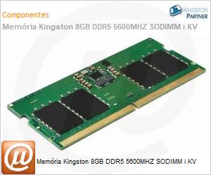 KVR56S46BS6-8 - Memria Kingston 8GB DDR5 5600MHZ SODIMM i KV