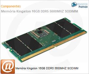 KVR56S46BS8-16T - Memria Kingston 16GB DDR5 5600MHZ SODIMM 