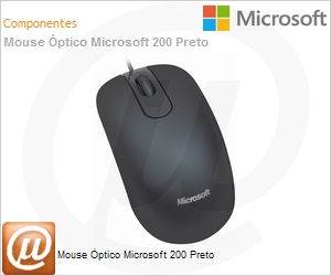 35H-00006 - Mouse ptico Microsoft 200 Preto