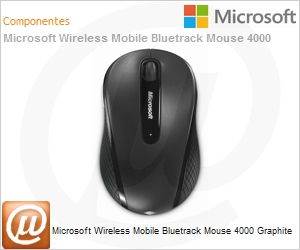 D5D-00003 - Microsoft Wireless Mobile Bluetrack Mouse 4000 Graphite