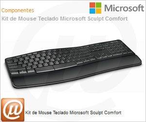 L3V-00005 - Kit de Mouse Teclado Microsoft Sculpt Comfort